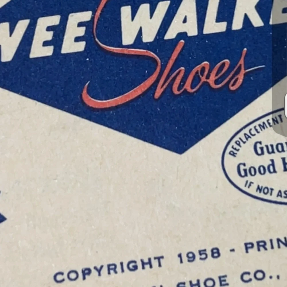 Vintage Wee Walker Shoes size 2